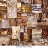 Retro Petrified Wood Brown