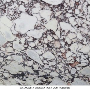 Calacatta Breccia Rosa marble