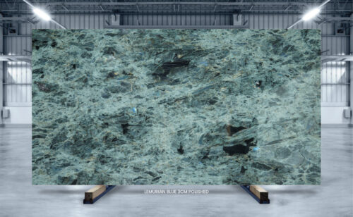 Lemurian blue 3cm polished