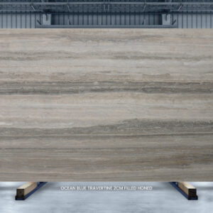 Ocean Blue Travertine Slab