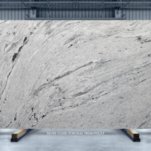 Silver cloud 3cm dual finish pollt