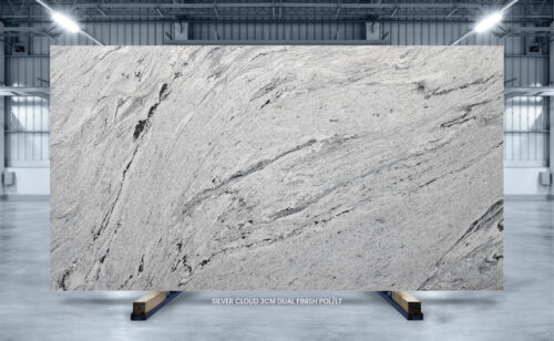 Silver cloud 3cm dual finish pollt
