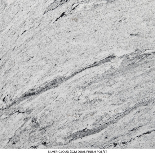 Silver cloud 3cm dual finish pollt