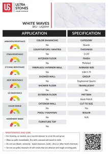 White Waves- Data Sheet