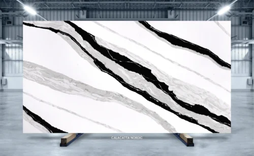 Calacatta Nordic quartz slab