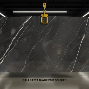 Calacatta Black marble