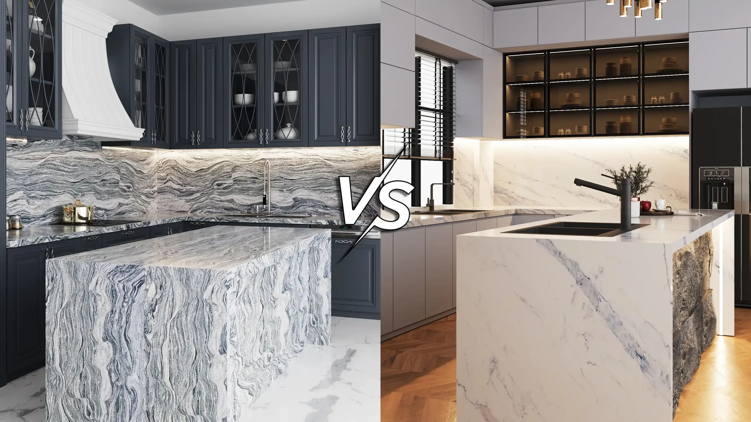 granite countertops vs quartz countertops