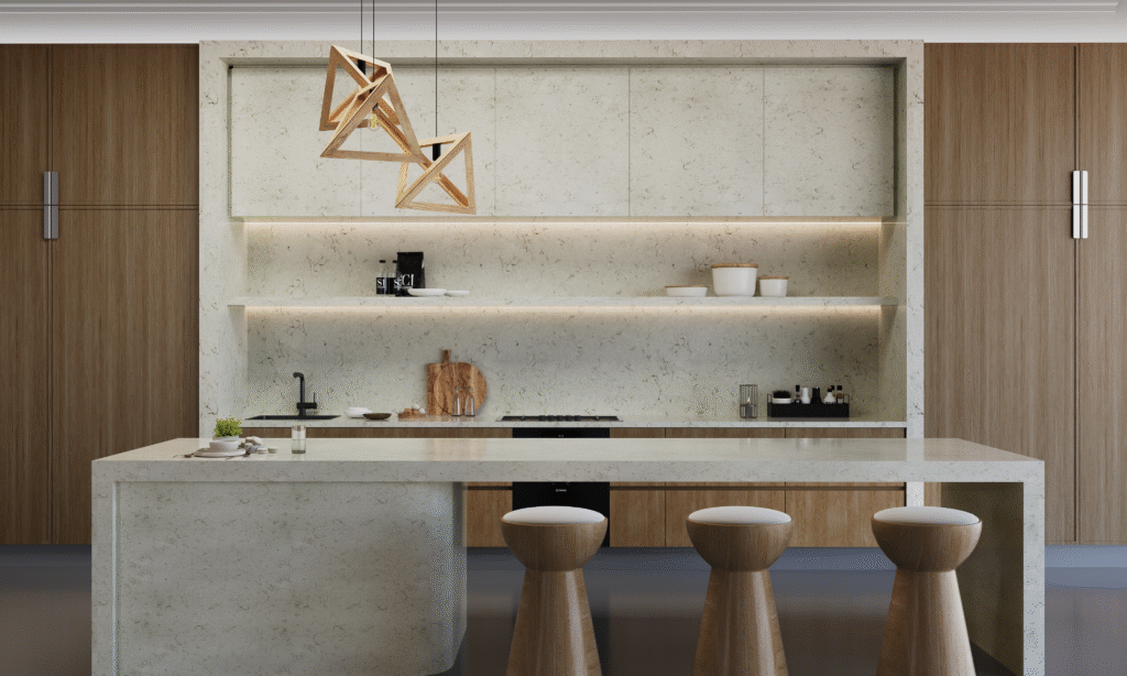 Carrara Oro Sereno quartz